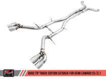 Chevrolet Camaro SS 16-19 Track Edition Avgassystem System AWE Tuning